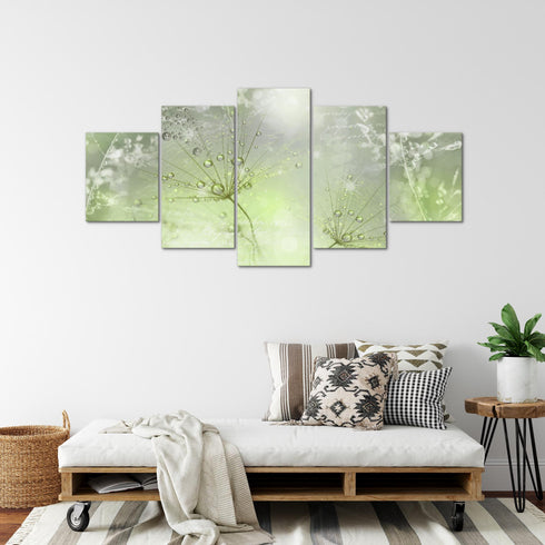 Wandbilder Wohnzimmer XXL Pusteblume Moderne Bild Gräser